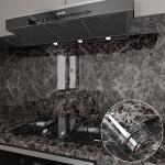 3D Wall Sticker Wallpapers PVC Waterproof Marble Wall Paper for Customer