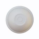 Manufacture Tea Cup Cover Eco Biodegradable Pulp Sugarcane Paper Dome Lids 90mm