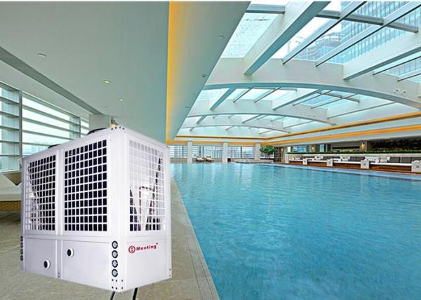Buy cheap Meeting 30P 100KW Swimming Pool Electric Water Heat Pump With Constant Temperature from wholesalers