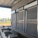 5000mm*5000mm Outside Industrial Security Door with AC 380V 3 Phase 50HZ