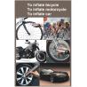 Buy cheap NEW Mini stainless steel Portable Bicycle compact tyre inflator AP-101C3 from wholesalers