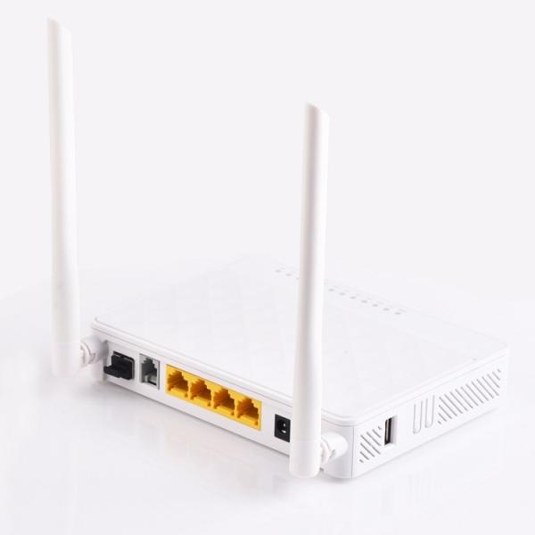 Buy cheap OEM EPON GPON Wifi Router 4 Port 1GE 3FE 4FE TEL Wifi ONT Fiber Optic ONU from wholesalers