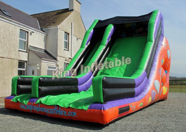 Buy cheap Commercial PVC Celebration Inflatable Dry Slide 26*16*18 Feet With CE Blowers from wholesalers