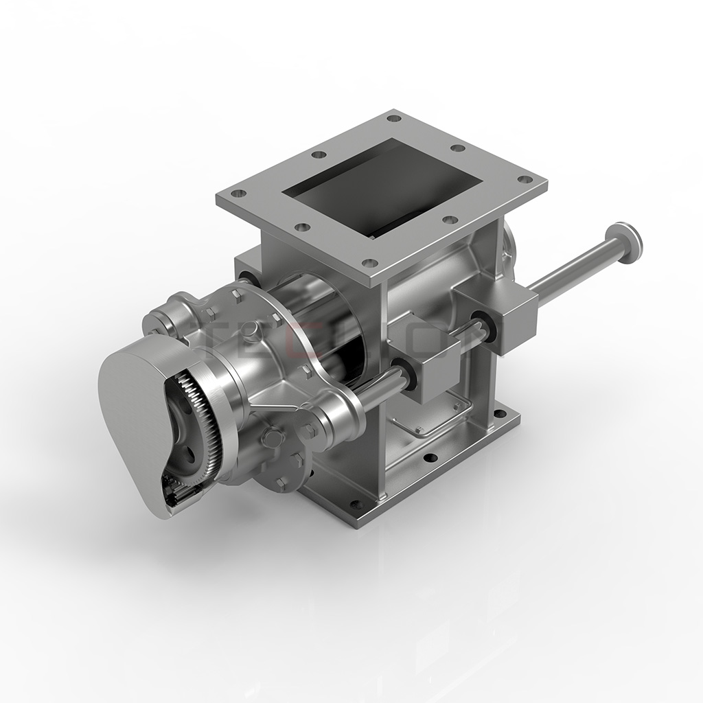 Guaranteed Electric Directional Airlock Rotary Valve for Powders or Granular Products