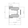 Buy cheap 1/4" 2.3mm wide angle S mount lens ,HFOV 95 degree, F2.5, good for Aptina MT9P031,very compact design CCL14023MPFR from wholesalers