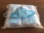 Health Protective Medical Face Mask Anti Pollution Sterility Filter 3 Ply