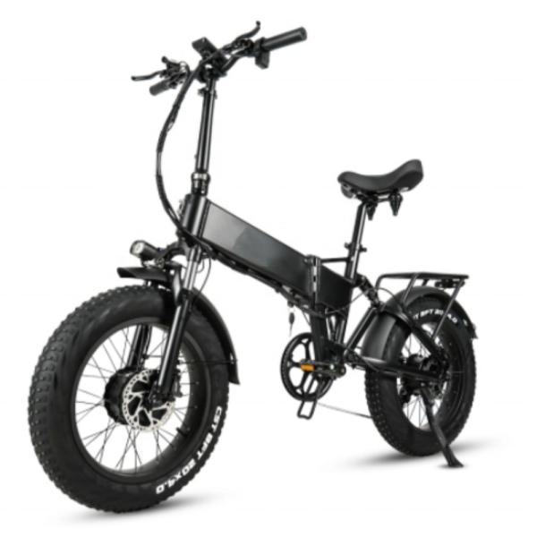 Buy cheap Disc Brake 1000W Electric Folding Bike 48V 17Ah 7 Speed City Fat Tire E Bike from wholesalers