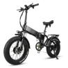 Buy cheap Disc Brake 1000W Electric Folding Bike 48V 17Ah 7 Speed City Fat Tire E Bike from wholesalers