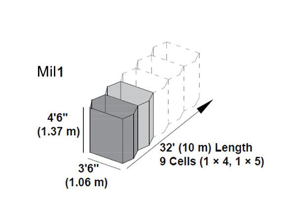 Buy cheap Non Woven Permeable Geotextile Lined Welded Mesh Barrier Heavy Duty from wholesalers