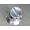 Buy cheap 40L High Durability Mushroom stainless milk can 10 gallon FDA Approved from wholesalers