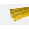 Buy cheap Starbucks Street Signage Gold Color Channel Length 35m Sign Plastic Trim Cap from wholesalers