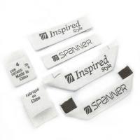 Buy cheap Woven Sewing Custom Embroidered Fabric Labels Garment Label Shoes Embroidered product