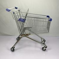 Buy cheap Supermarket 125L Lightweight Shopping Trolley Cart With TPR Wheels product