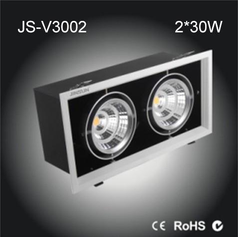 Buy cheap 2*30W High power Epistar COB LED box lamp citizen chip high lumen led spot light from wholesalers