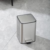 Buy cheap 3L 5L Stainless Steel Bathroom Pedal Trash Can Household Waste Bin Soft Close product