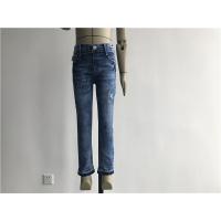Buy cheap 70% Cotton Kids Denim Jeans Medium Mottled Wash Pull On Denim Jeggings For product