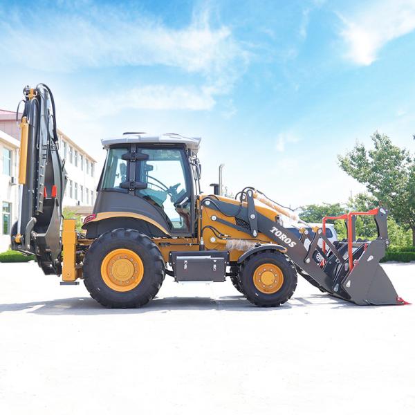 Buy cheap CE Certified 85kw Backhoe Loader Machine Heavy Duty Construction Equipment from wholesalers
