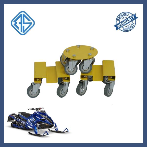 Buy cheap Swivel Casters Snowmobile Ski Dolly Set Rubber 2.5 Inch Pads Snowmobile Garage Dolly from wholesalers