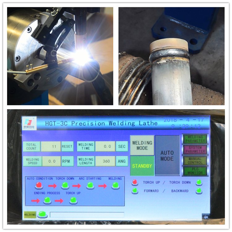 1kva 220V PLC Control Seam Welder Machine Circumferential Automatic Seam Welding Machine