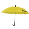Buy cheap Yellow Fiberglass Frame Umbrella Automatic 50 Inches With Printing from wholesalers