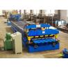Buy cheap Galvanized Step Glazed Tile Roll Forming Machine Electric Motor 0.40-0.70 mm Sheet Thickness from wholesalers