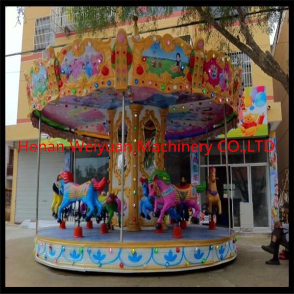 Buy cheap China hot sale fiberglass carousel horse with 12 seats from wholesalers