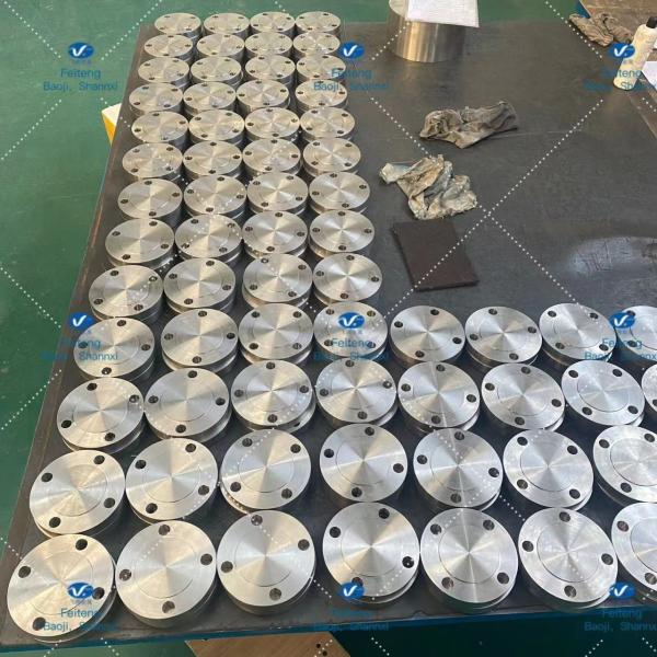 Buy cheap Slip On Welding Neck Titanium Flanges Gr2 ASTM B381 Strong Sealing from wholesalers