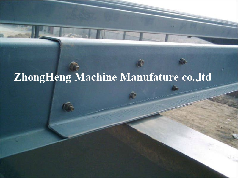 Hydraulic cutting Galvanized Steel C U Z Channel Roll Forming Machine for 3mm