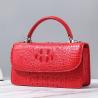 Buy cheap Fashion Designer Genuine Crocodile Leather Women Small Handbag Purse Authentic Alligator Skin Female Flap Shoulder Bag from wholesalers