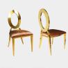 Buy cheap Table Side Luxury Dining Chair Without Armrest For Villa from wholesalers