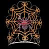 Buy cheap 2018 Halloween tiaras rhinestone crowns spider crowns black stonesm for pageants from wholesalers