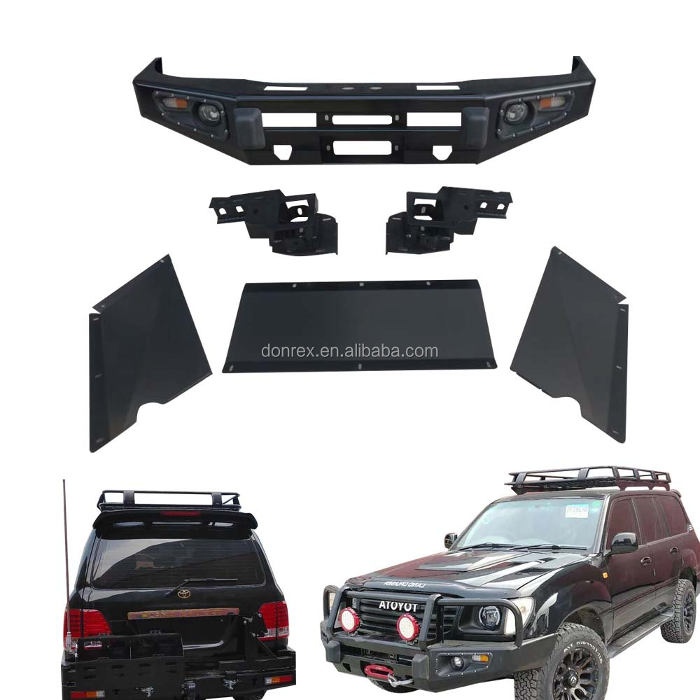 2007-2009 Year Steel Front Bumper For Toyota Lc100 Direct Auto Accessories