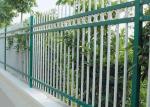 PVC Coated Welded Zinc Steel Fence For Community / Gardens Protection