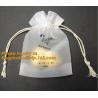 Buy cheap cornstarch based custom printed wholesale Eco friendly biodegradable hotel drawstring laundry plastic bag with logo from wholesalers