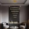 Buy cheap Cicle Chandelier Loft in the Hall Living Dining Room Gold Staircase Ring Pendant light(WH-NC-67) from wholesalers