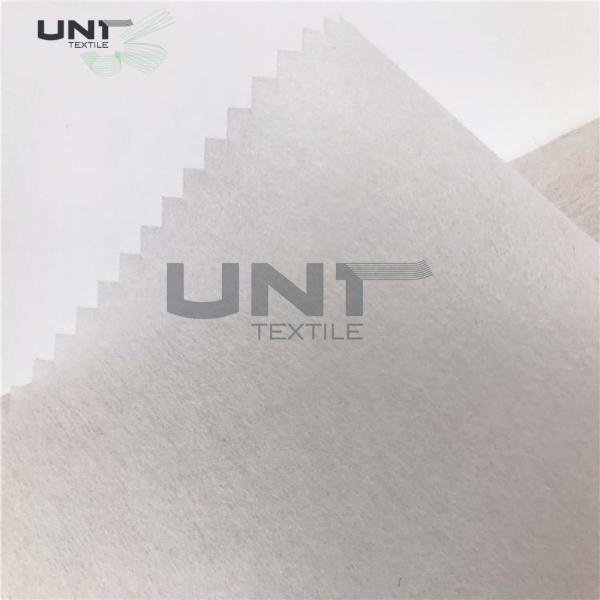 Buy cheap Chinese Cost-effective Shrink-resistant for Garment 100% polyester Chemical Bond Nonwoven Interlining fabric from wholesalers