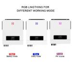 Dual Output 10Kw Off Grid Inverter For Solar Solar Inverter 10.2Kw 7000W Pcb