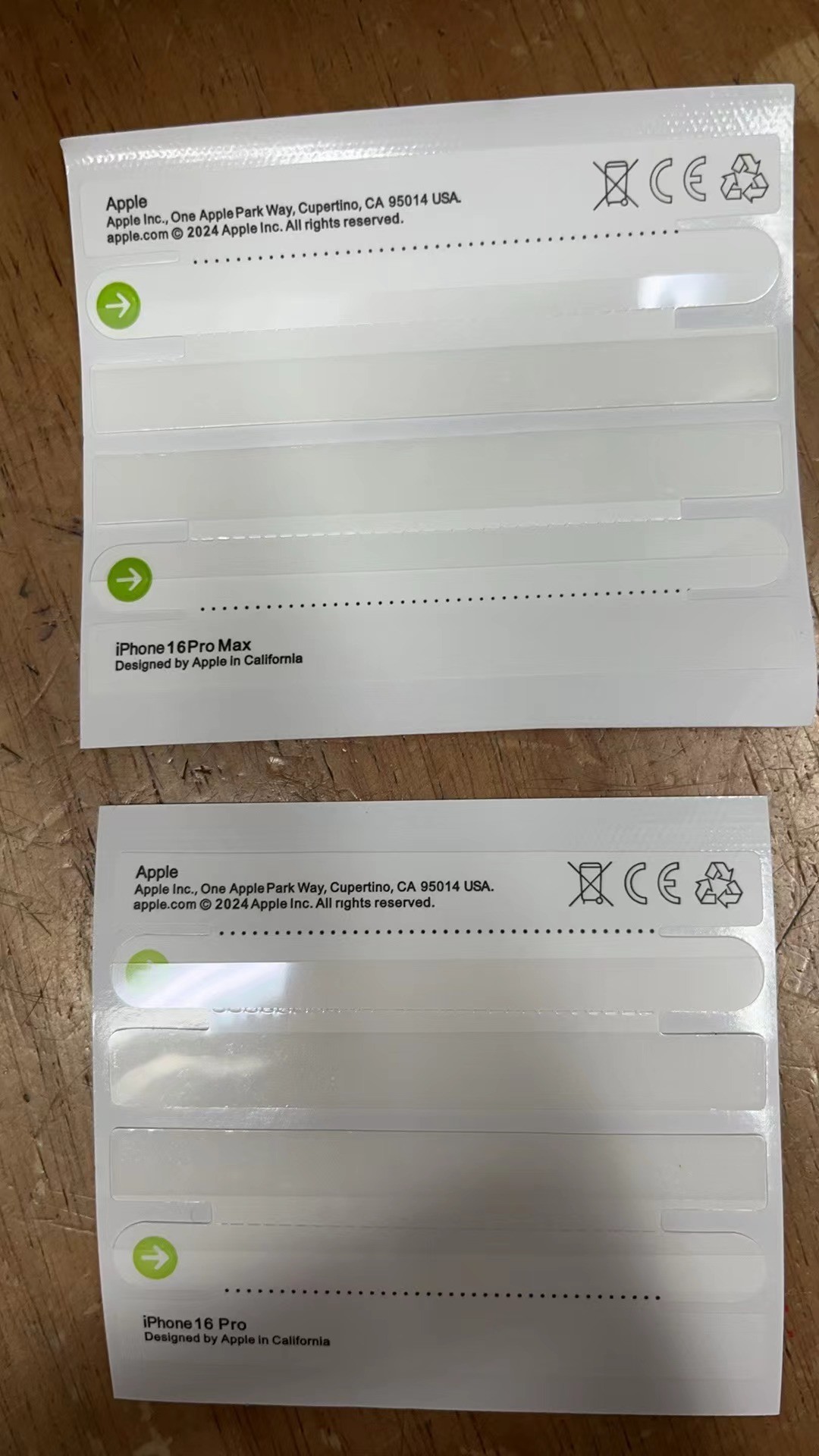 Custom Tear Resistant Logo Adhesive Seal Sticker Label