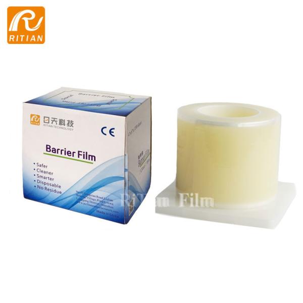 Buy cheap Medical Dental Barrier Film Protective Barrier Film 4" X 6" 1200 Sheets Easy Apply / Take Off from wholesalers