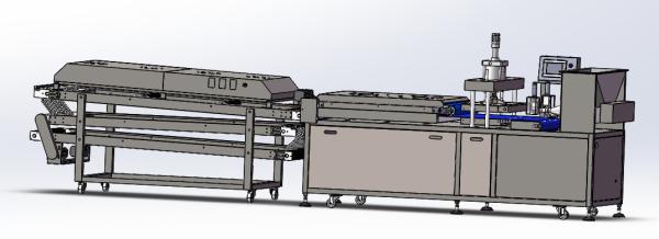 Buy cheap Automatic Two Extruders Tortilla Production Line Spring Roll Taco Making from wholesalers