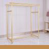Buy cheap Store Showroom Hanging Cloth Rack Stainless Steel Clothing Display Stand from wholesalers