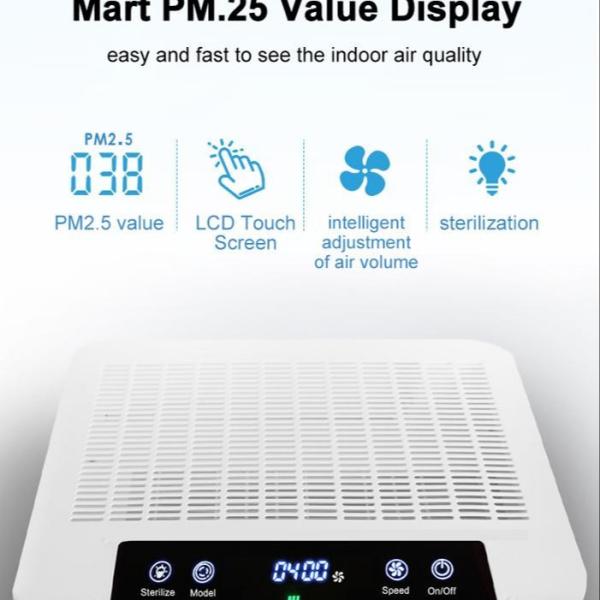 Buy cheap 27dB Commercial Hepa Air Purifier 1000m3/h PM2.5 Odor Eliminator from wholesalers