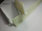 White Color Polyurethane Conveyor Belt Extrusion Profiles For Guiding And