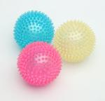 Soft Bouncing TPR Dog Toy Plastic Squeaky Dog Balls Customized Color