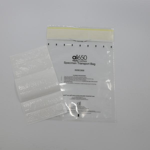Buy cheap Lab Biohazard Self-Adhesive Autoclave Specimen LDPE Bags from wholesalers