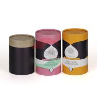 Buy cheap Printed Clear Plastic Skin Care Paper Composite Cans Plastic Cylinder Jar product