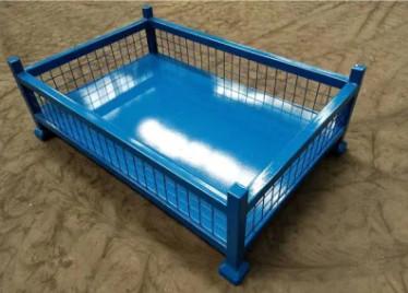 Buy cheap Detachable Metal Cages Mesh Pallet Container Wire Mesh Stillages Cage Box from wholesalers