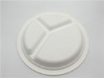9" Biodegradable Sugarcane Bagasse Plates