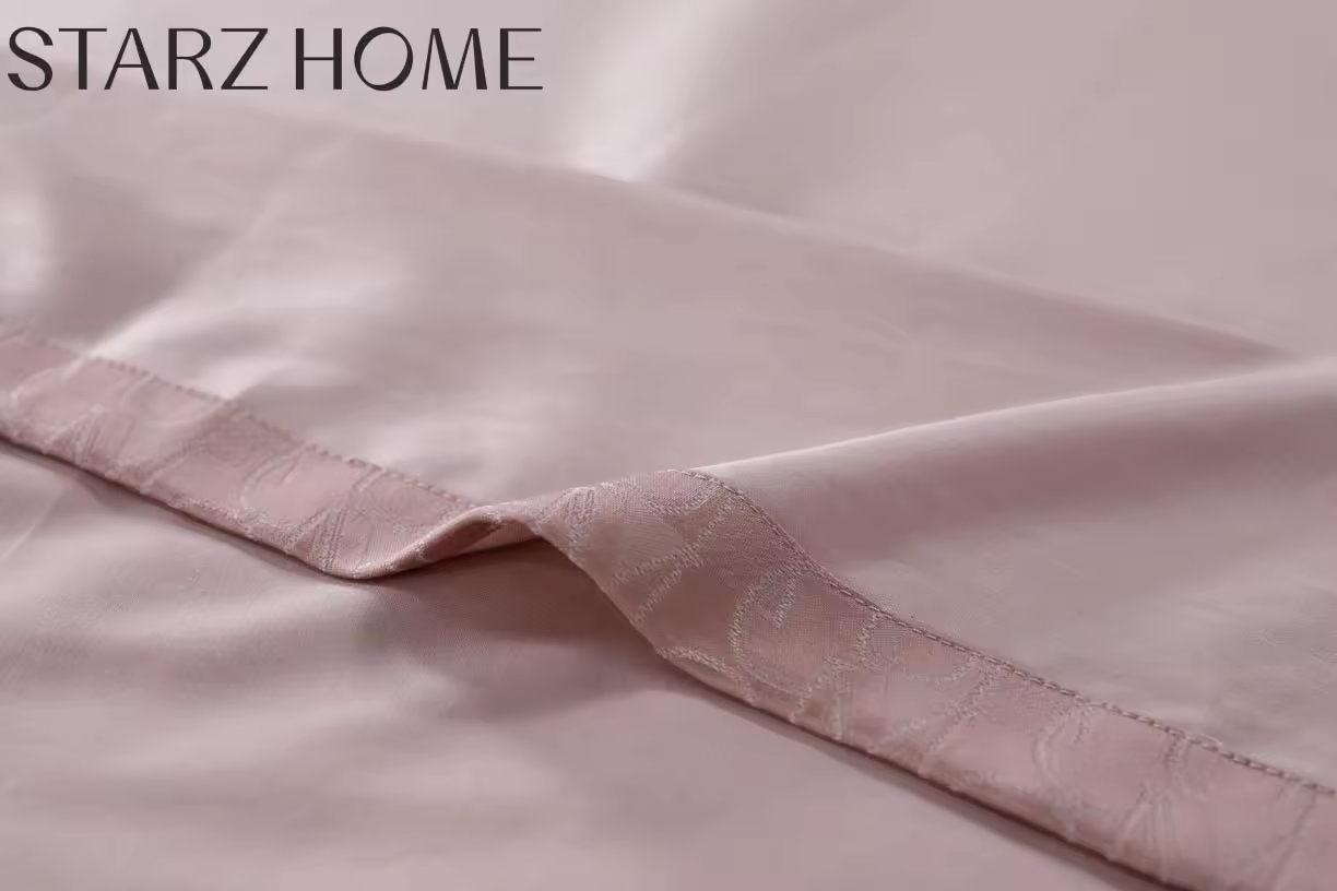 60 s Fabric Count Cotton 4pcs Bedclothes Bedset Bedding Set with Comforter Bed Cover