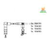 Buy cheap Flexibility Connector Auto Spark Plug Wires For Citroen Fiat Lancia Peugeot from wholesalers